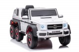 KicsiKocsiBolt Mercedes Benz G63 fehér 12V elektromos kisautó 9813