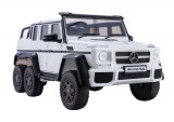 KicsiKocsiBolt Mercedes G63 6x4 24 v fehér 16886