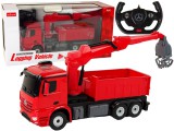KicsiKocsiBolt Mercedes Rastar Red Grapple Truck 15276