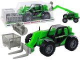 KicsiKocsiBolt Mezőgazdasági jármű traktor zöld daru mezőgazdasági gép 16163