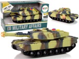 KicsiKocsiBolt Military Tank 1:32 barna 12126