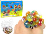 KicsiKocsiBolt Nite Ball Fidget interaktív gyerek játék, stresszoldó, hálós,Többszínű 15196
