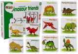 KicsiKocsiBolt Oktatási puzzle angol dinoszauruszok 7812