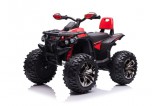 KicsiKocsiBolt QLS-3288 12V Elektromos Quad 4 darab 45W motorral ,2,4 GHz Szülői távirányítóval ,EVA kerekekkel piros 9049