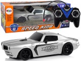 KicsiKocsiBolt R/C 1:18 ezüst sportautó 10247