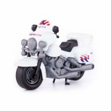 KicsiKocsiBolt Rendőrségi motorkerékpár kisgyermekeknek Polesie fehér 71682 9875