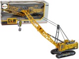 KicsiKocsiBolt Sárga és szürke daru építőipari jármű 1:55 13329