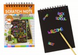 KicsiKocsiBolt Scratchboard Notes For Kids Narancs 16036