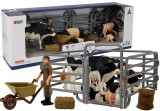 KicsiKocsiBolt Series Model  Farm állatai ,farmer ló disznó juh tehén 7115