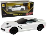 KicsiKocsiBolt Sportautó Corvette C7 1:24 Fehér 13811