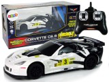 KicsiKocsiBolt Sportkocsi R/C 1:24 Corvette C6.R fehér 2.4 G  9736