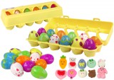 KicsiKocsiBolt Squishy húsvéti tojáskészlet 12 részes 13019