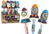 KicsiKocsiBolt Szappanbuborékok Cosmonaut Rocket 38 cm 4 színben 13139