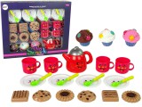 KicsiKocsiBolt Tea Set Torták Tányérok Cupcakes 10076