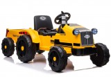 KicsiKocsiBolt Traktor YSA730-2 sárga 12V Elektromos jármű 5330