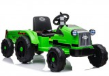 KicsiKocsiBolt Traktor YSA730-2 zöld 12V Elektromos jármű 5329
