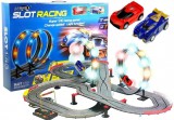 KicsiKocsiBolt Versenypálya 2 autók Vezérlők Loop Lights Slot Cars 3009