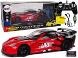 KicsiKocsiBolt Versenysport autó R/C 1:18 Corvette C6.R Red 2.4 G 9727