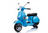 KicsiKocsiBolt Vespa Scooter 12V Elektromos kismotor kék 3916