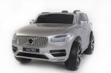 KicsiKocsiBolt Volvo XC90 lakk ezüst 12V Elektromos kisautó 2.4GHz szülői távirányítóval, nyitható ajtóval, EVA kerekekkel1994