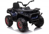 KicsiKocsiBolt XMX607 12V Elektromos Quad 4 darab 45W motorral ,kulcsos indulással, EVA kerekekkel  szülői távirányítóval lakk kék 7492