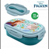 Kids Euroswan Disney Jégvarázs szendvicsdoboz és evőeszköz szett kék (FR50014)