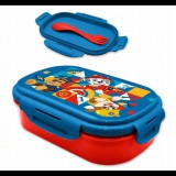 Kids Euroswan Mancs Őrjárat szendvicsdoboz és evőeszköz szett (SB10181)