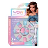 Kids Euroswan WOW Generation: 24db-os öntapadós műköröm szett