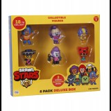 Kids World P.M.I. Brawl Stars 8 darabos meglepetés figura csomag - B Verzió (BRW2270B)