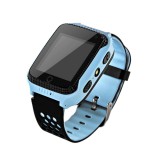 KidSafe Junior gyerek okosóra, GPS, kamera, Led lámpa, Kék