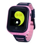 KidSafe Ultra 4G pink gyerek okosóra magyar menüvel , 4G videóhívás, IP67 cseppálló, GPS