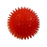 Kiharaphatatlan fogtisztító labda kutyáknak, 8 cm, piros