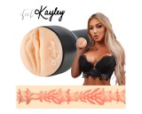 Kiiroo Kayley Gunner - műpunci - PowerBlow kompatibilis (natúr)