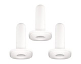 Kiiroo Onyx Tight Fit- maszturbátor mandzsetta - 3db (fehér)