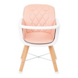 Kikkaboo etetőszék Woody rózsaszín