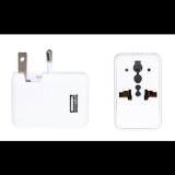 Kikkerland UL08-EU USB csatlakozóval utazó hálózati adapter (UL08-EU)
