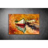 Kikötő Vászonkép 035 fes-035