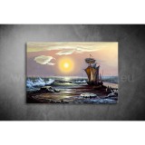 Kikötőben Vászonkép 004 fes-004