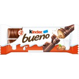 Kinder Bueno tejcsokoládéval bevont ostya tejes-mogyorós krémmel töltve 2 x 21,5 g (43 g)