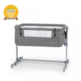 KINDERKRAFT Állítható gyermek kiságy Neste Up grey melange