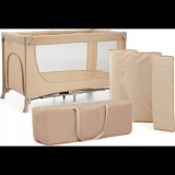 Kinderkraft Joy 2 Utazóágy, Beige (KLJOY02BEG00000)