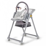 KINDERKRAFT SELECT Etetőszék Lastree Grey