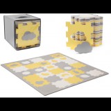 Kinderkraft Select habszivacs puzzle szőnyeg Luno 185 × 165 cm Yellow 30 db (KPLUSH00YEL0000)