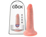 King Cock 5 dildó (13 cm) - natúr