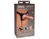 King Cock Elite Beginner's - felcsatolható műpénisz (natúr)