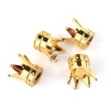 KING szelepsapka, Korona kialakítású szelepsapka, (autóhoz, kerékpárhoz)