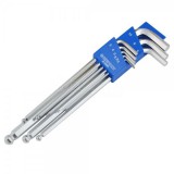 king tony imbuszkulcs készlet 9 részes gömbfejű 20109mr