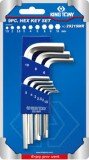 king tony imbuszkulcs készlet 9 részes rövid 20219mr