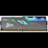 Kingmax Zeus Dragon RGB 8GB (1x8) 3600MHz CL17 DDR4 (GZQG) - Memória