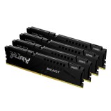 Kingston 128GB 5200Mhz Kit(4x32GB) Fury Beast Black KF552C40BBK4-128
